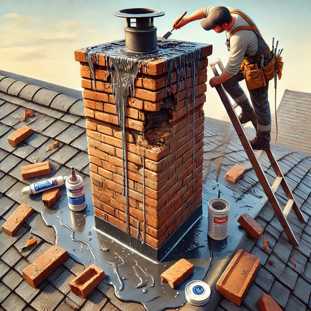 Professional Chimney Leak Repair Orland Park IL - Expert Water Damage Prevention by Chimney Sweep Orland Park